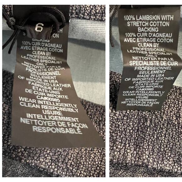 ZERO + MARIA CORNEJO Rai Leather Curved Skirt Size 6 - Picture 9 of 11